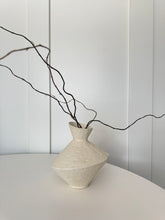 Load image into Gallery viewer, White organic vase

