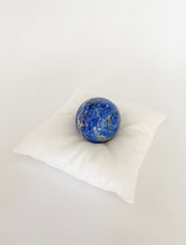 Load image into Gallery viewer, A 2.25 inch across lapis sphere. 
