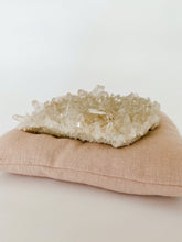 Load image into Gallery viewer, A clear quartz point used to bring harmony and enhance positive vibrations.
