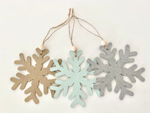 Load image into Gallery viewer, Snowflake trio
