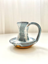 Load image into Gallery viewer, Pottery candle holder
