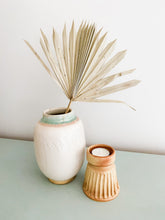 Load image into Gallery viewer, Pottery candle holder
