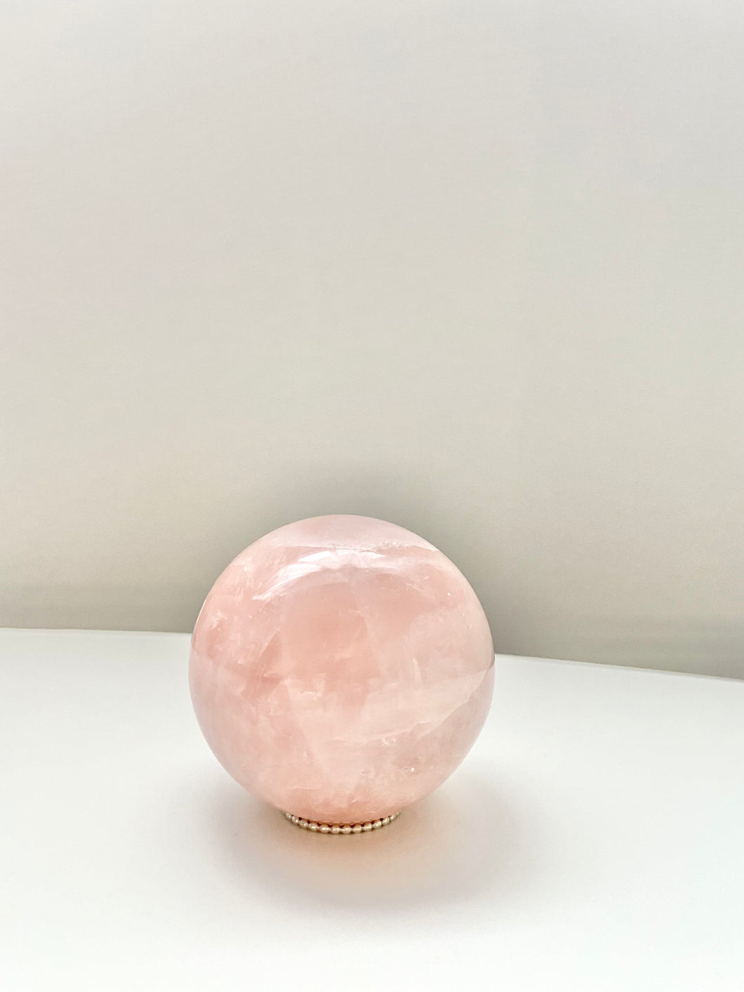 Rose quartz sphere- Small