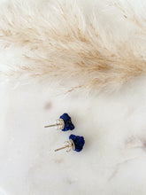 Load image into Gallery viewer, Small raw lapis studs
